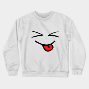 happyFace | Cute, Positive, Happy Smile Fun Teacher this gift is for Men or Women Crewneck Sweatshirt